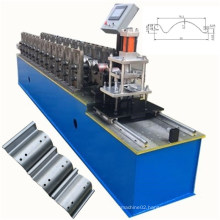 roller shutter slats door roll forming machine with punching device